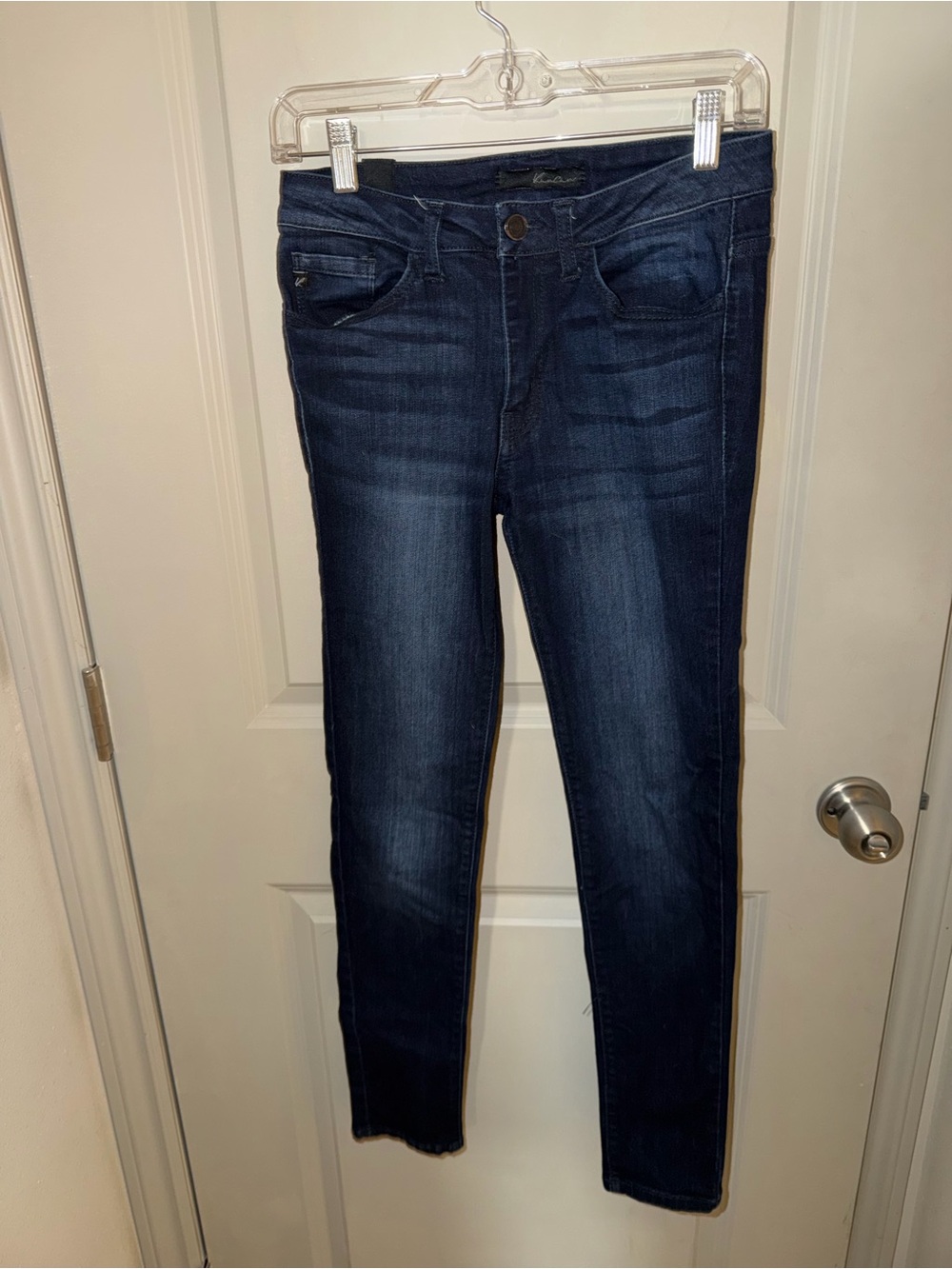 Dark Blue Stretch Skinny Jeans KanCan - Women